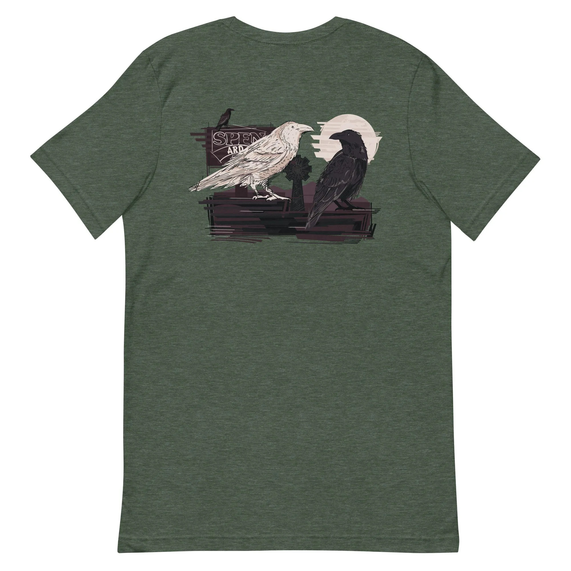 Spenard White Raven T-Shirt