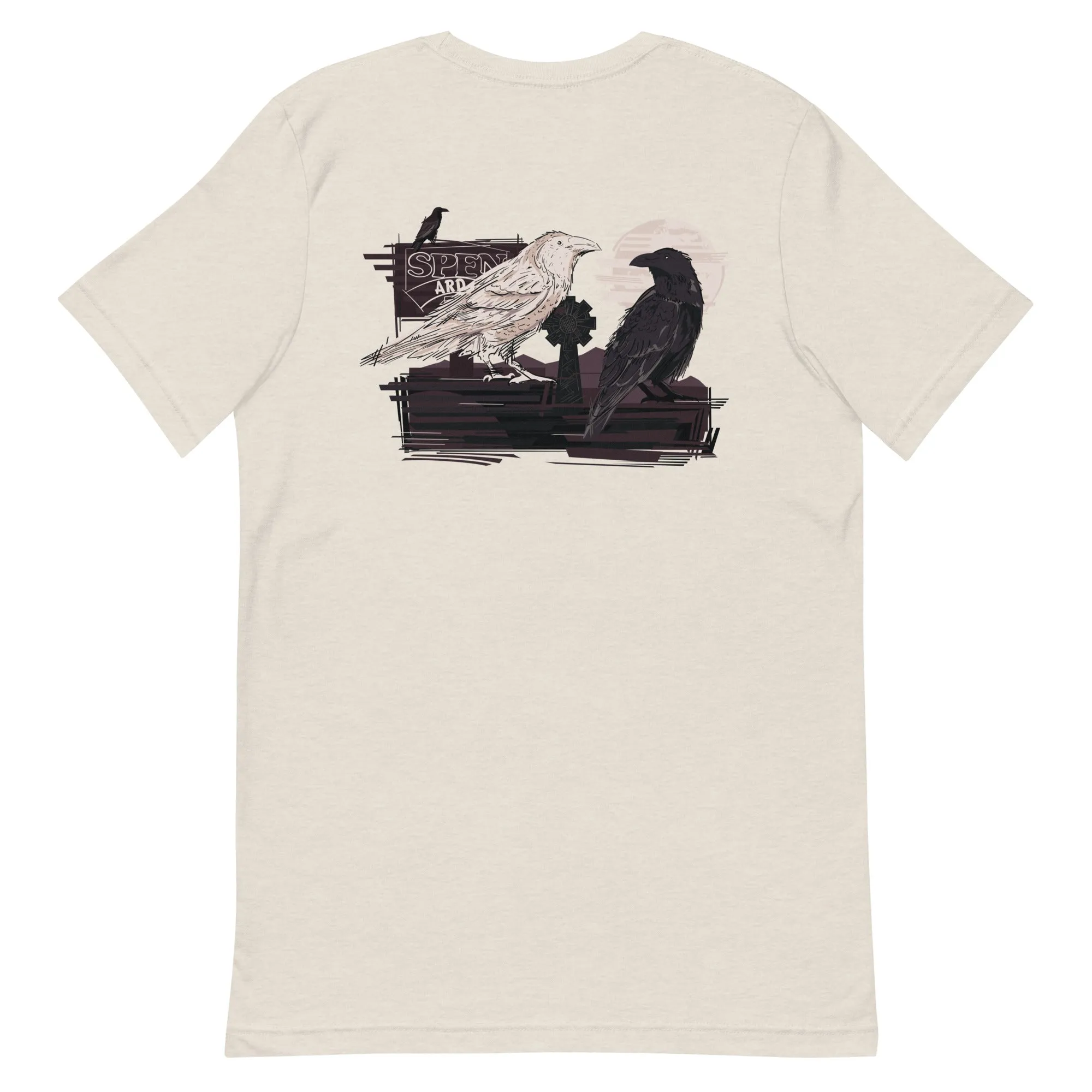Spenard White Raven T-Shirt