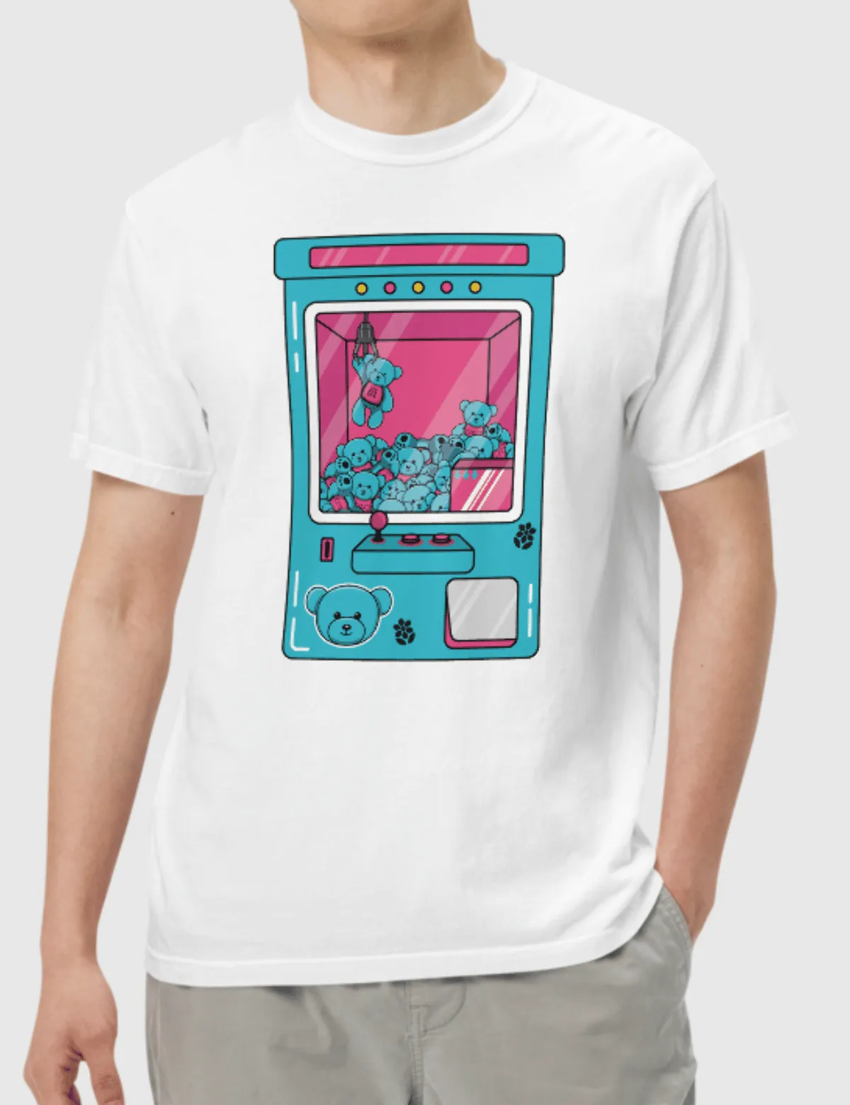 Squid Game: The Challenge Unisex Crane T-Shirt [White]