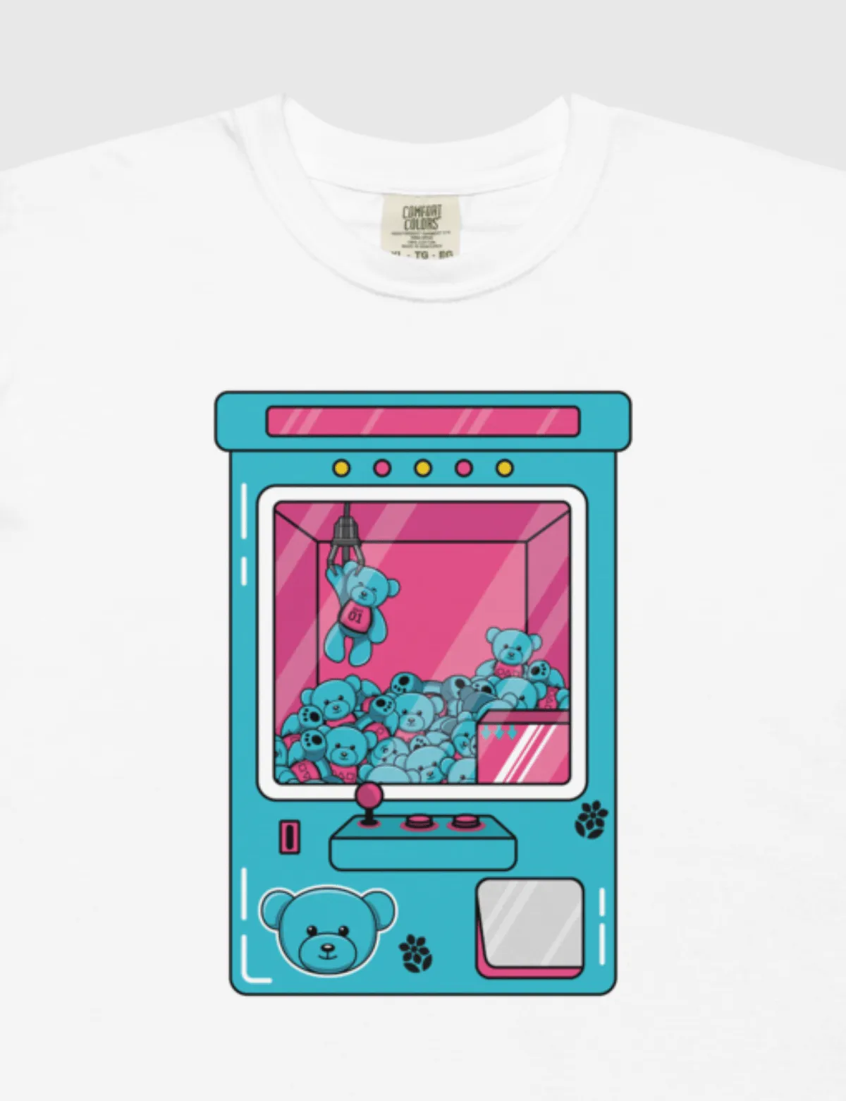 Squid Game: The Challenge Unisex Crane T-Shirt [White]