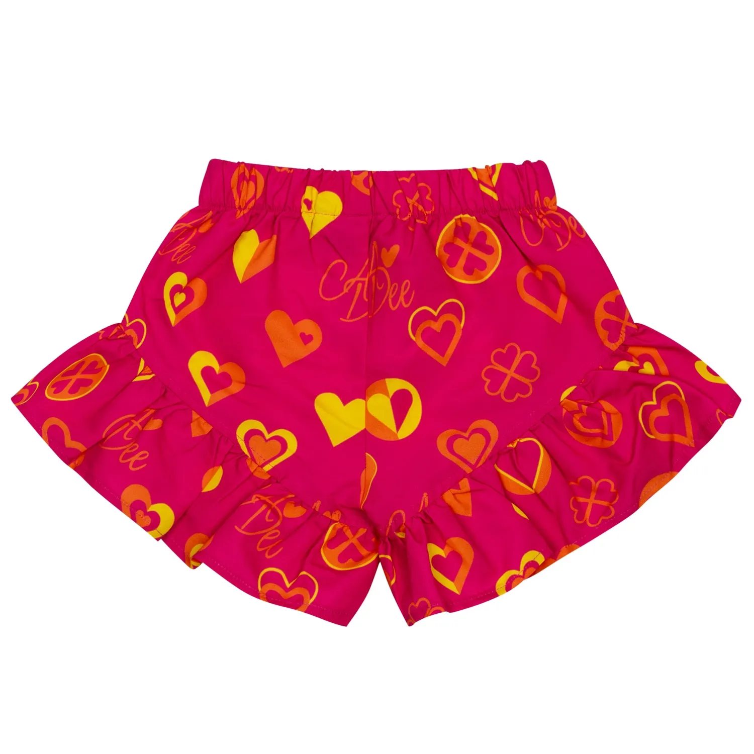 SS24 A Dee Girls Melissa Bold Hearts Short Set