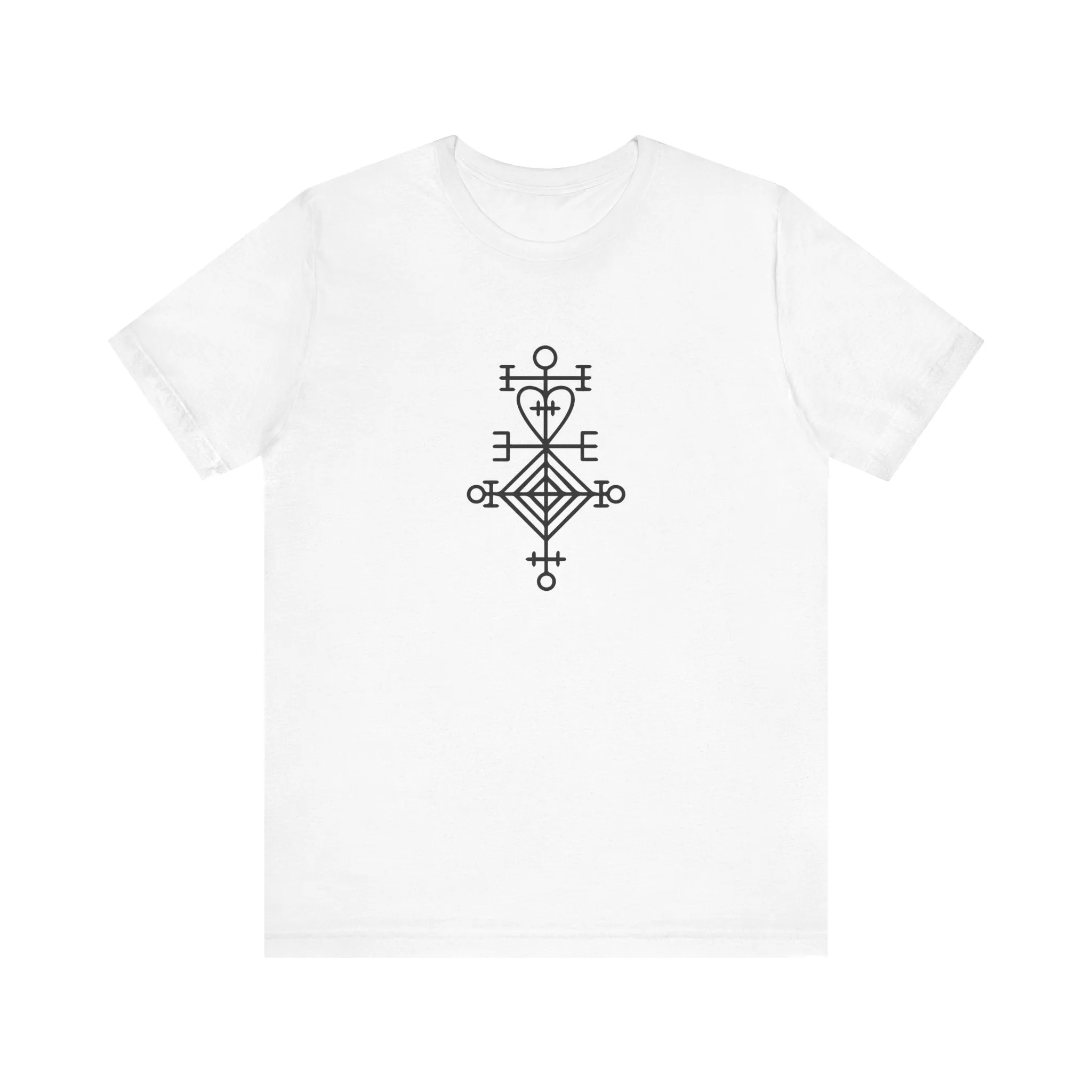 Ástarstafur Icelandic Love Stave Unisex T-Shirt