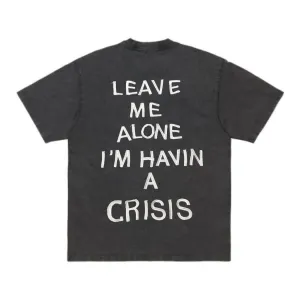 Stingwater Crisis T-Shirt Acid Wash Black