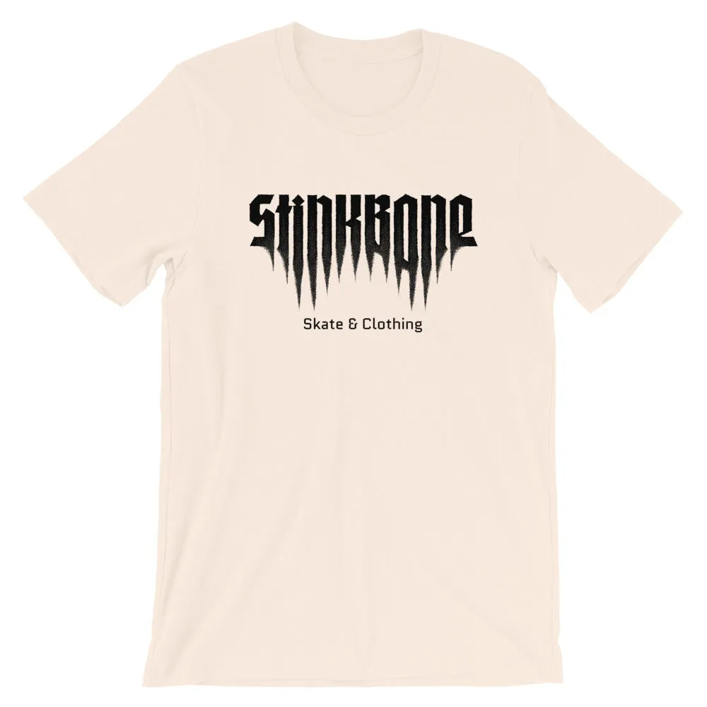 StinkBone Short-Sleeve Unisex T-Shirt Black