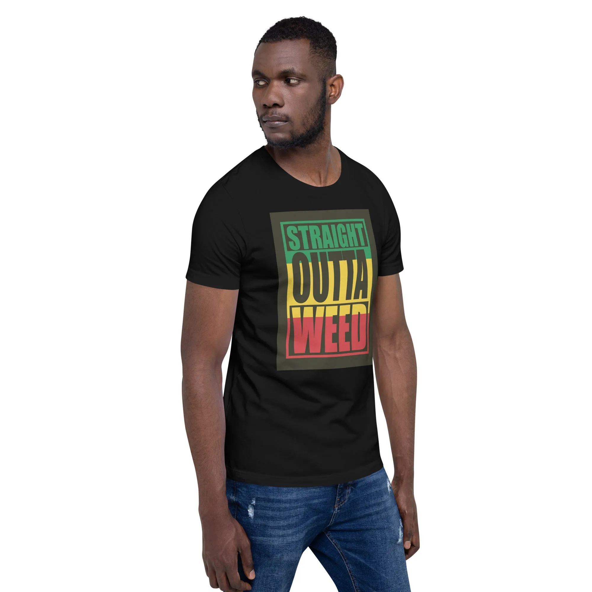Straight Outta Weed Unisex t-shirt