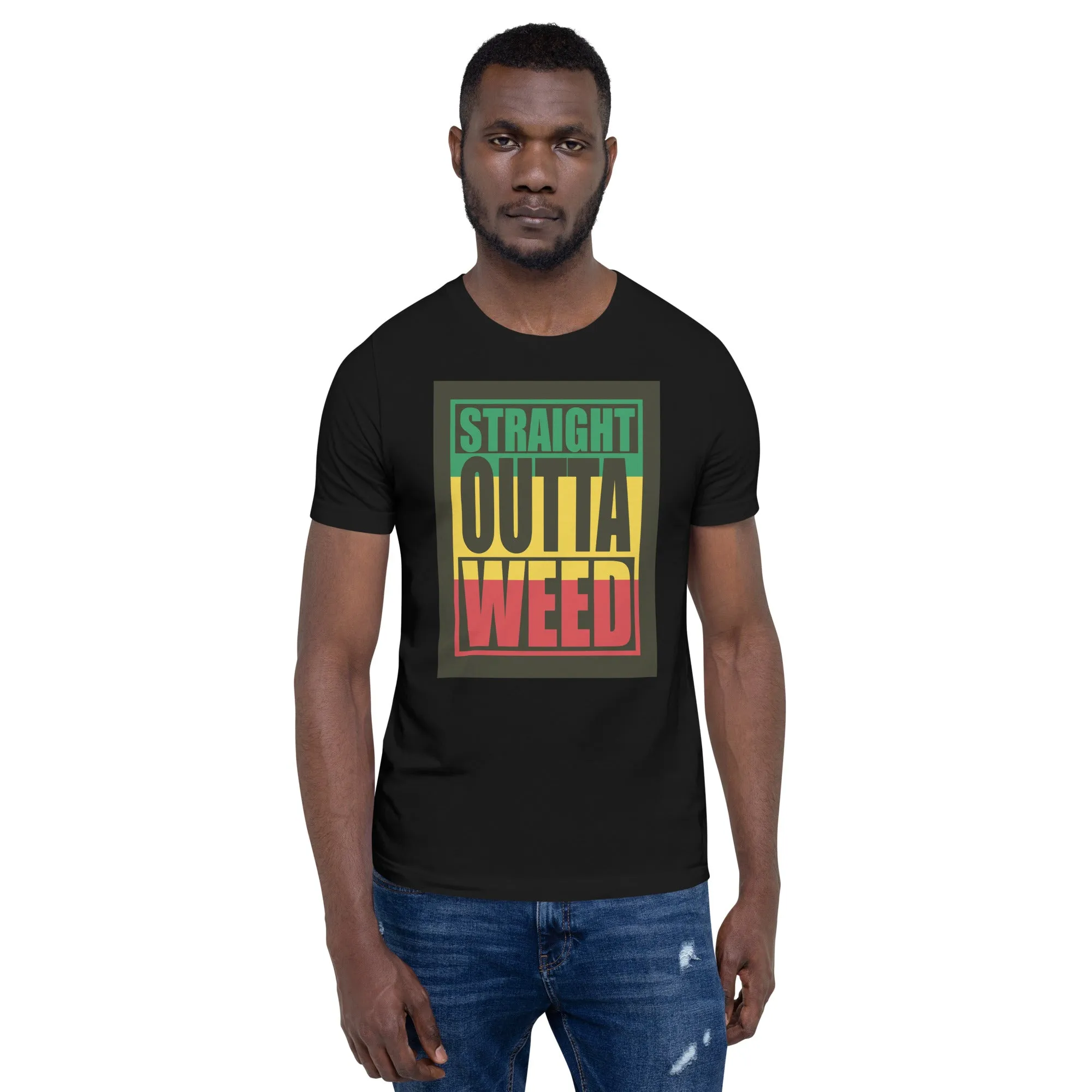 Straight Outta Weed Unisex t-shirt
