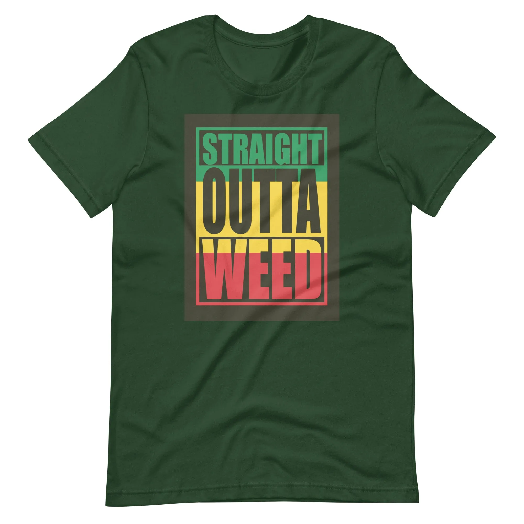 Straight Outta Weed Unisex t-shirt
