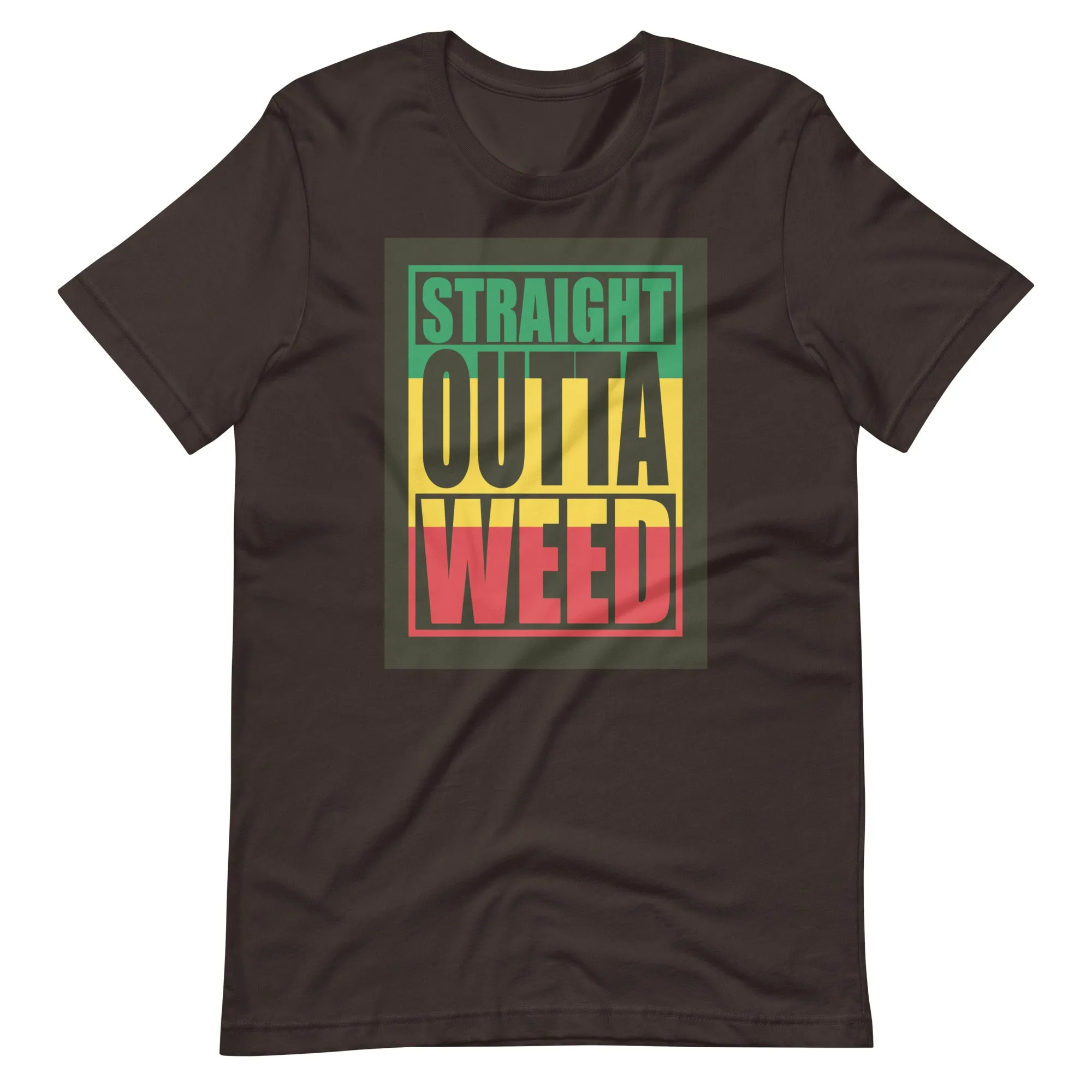 Straight Outta Weed Unisex t-shirt