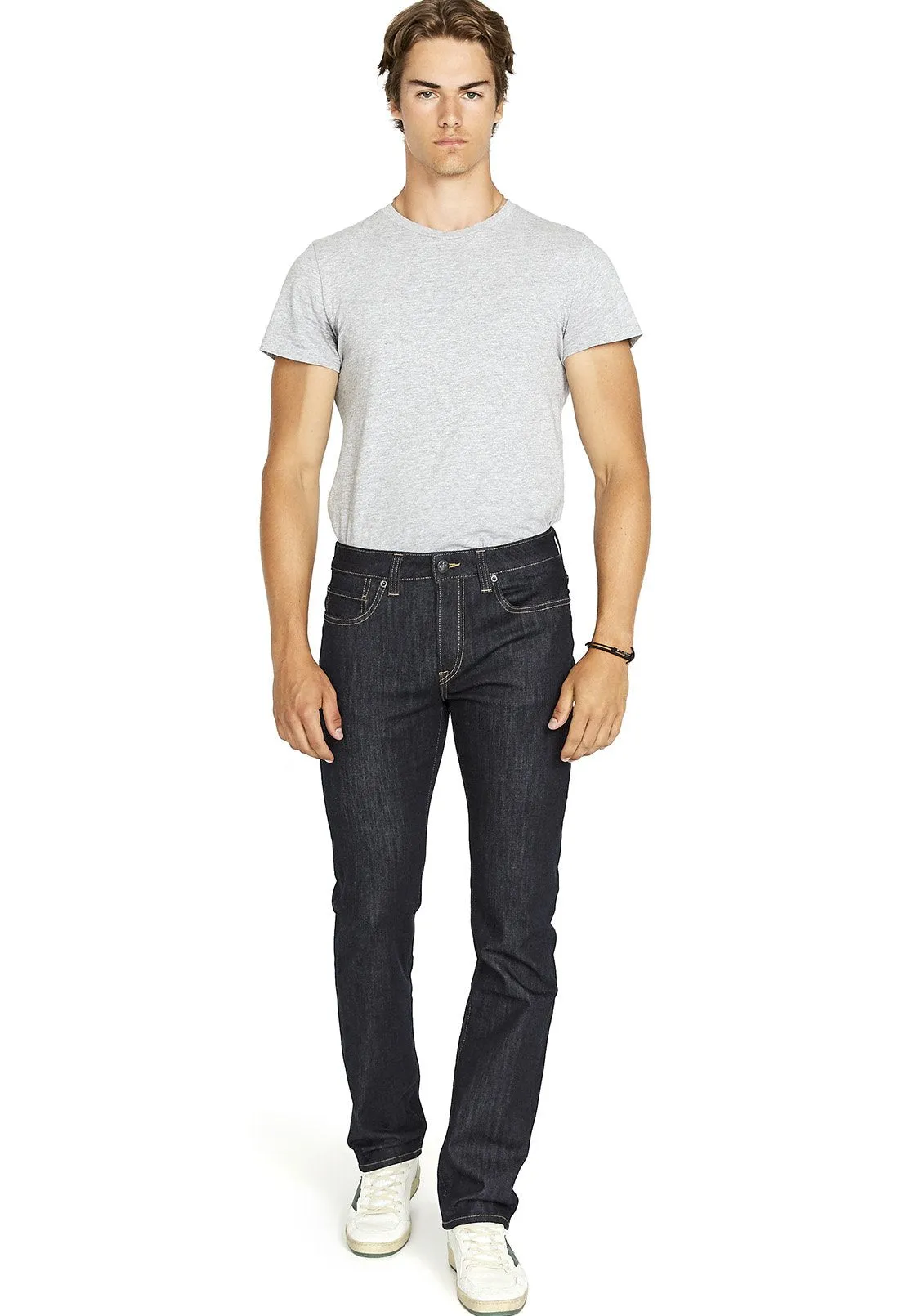 Straight Six Men's Jeans in Rinsed Blue - BM22630