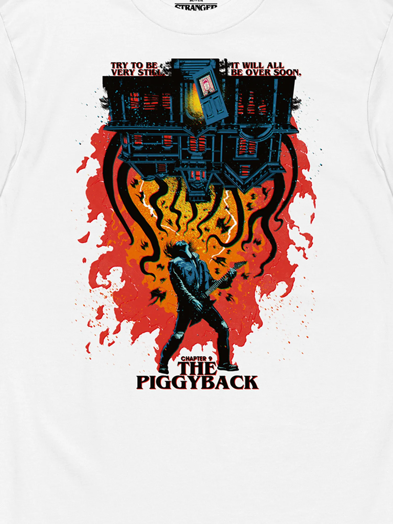 Stranger Things x Butcher Billy The Piggyback Tee [White]