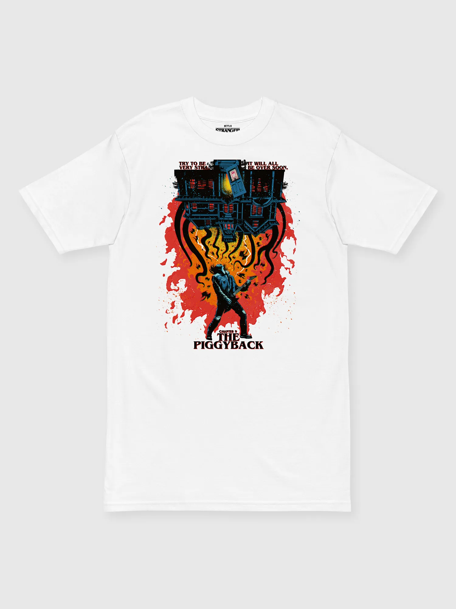 Stranger Things x Butcher Billy The Piggyback Tee [White]