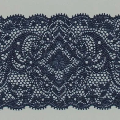 Stretch Trimming Lace #47 Night Blue