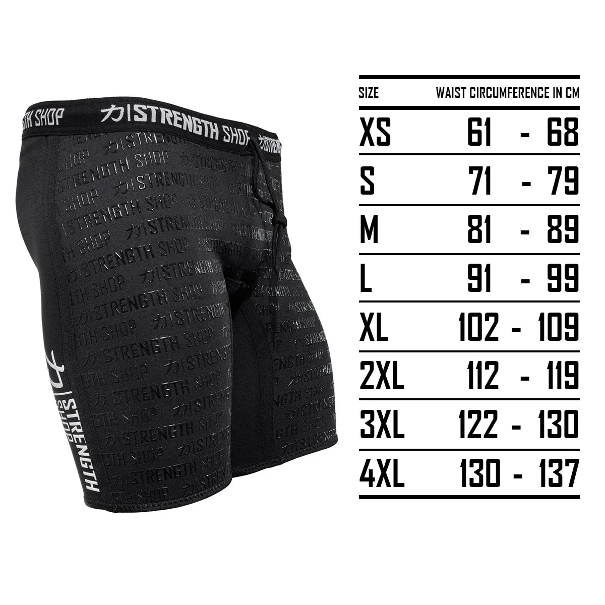 Strongman Grip Shorts – 2.5mm Neoprene