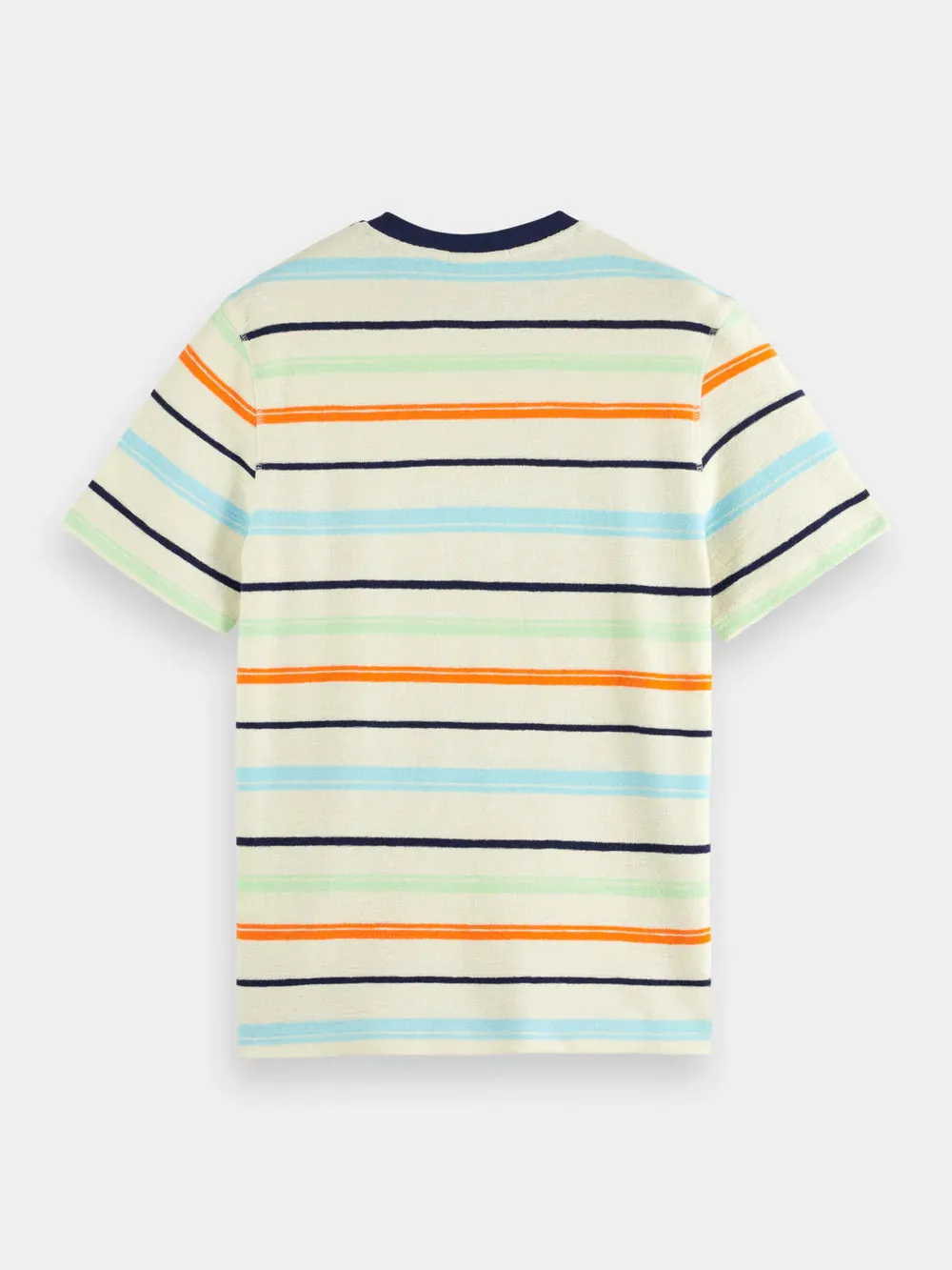 Structured Striped T-Shirt - Multicolour