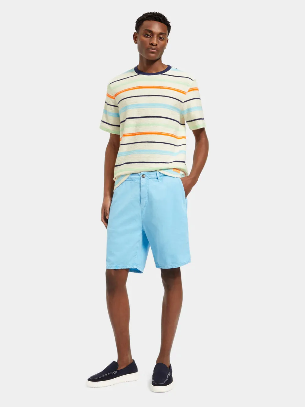 Structured Striped T-Shirt - Multicolour