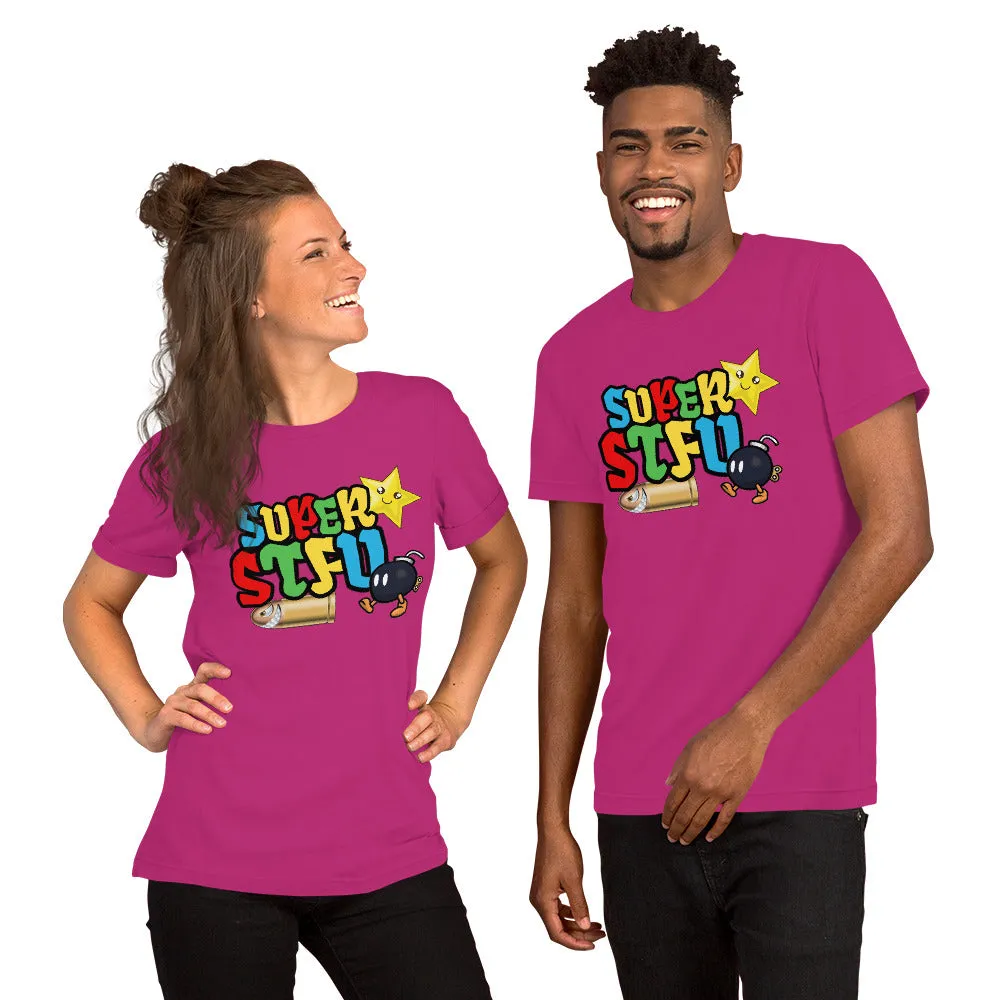 Super STFU Short-Sleeve Unisex T-Shirt - Bullet Bomb Star