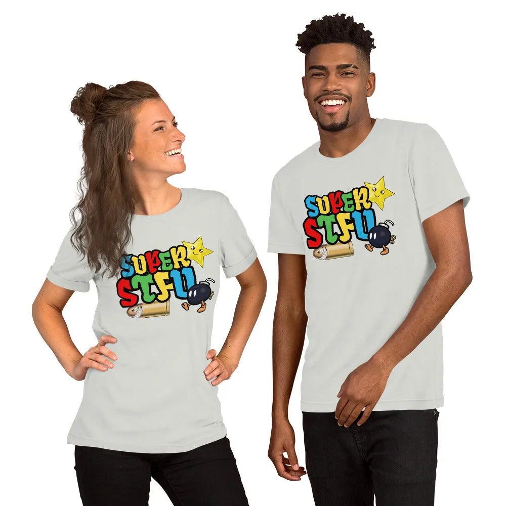 Super STFU Short-Sleeve Unisex T-Shirt - Bullet Bomb Star