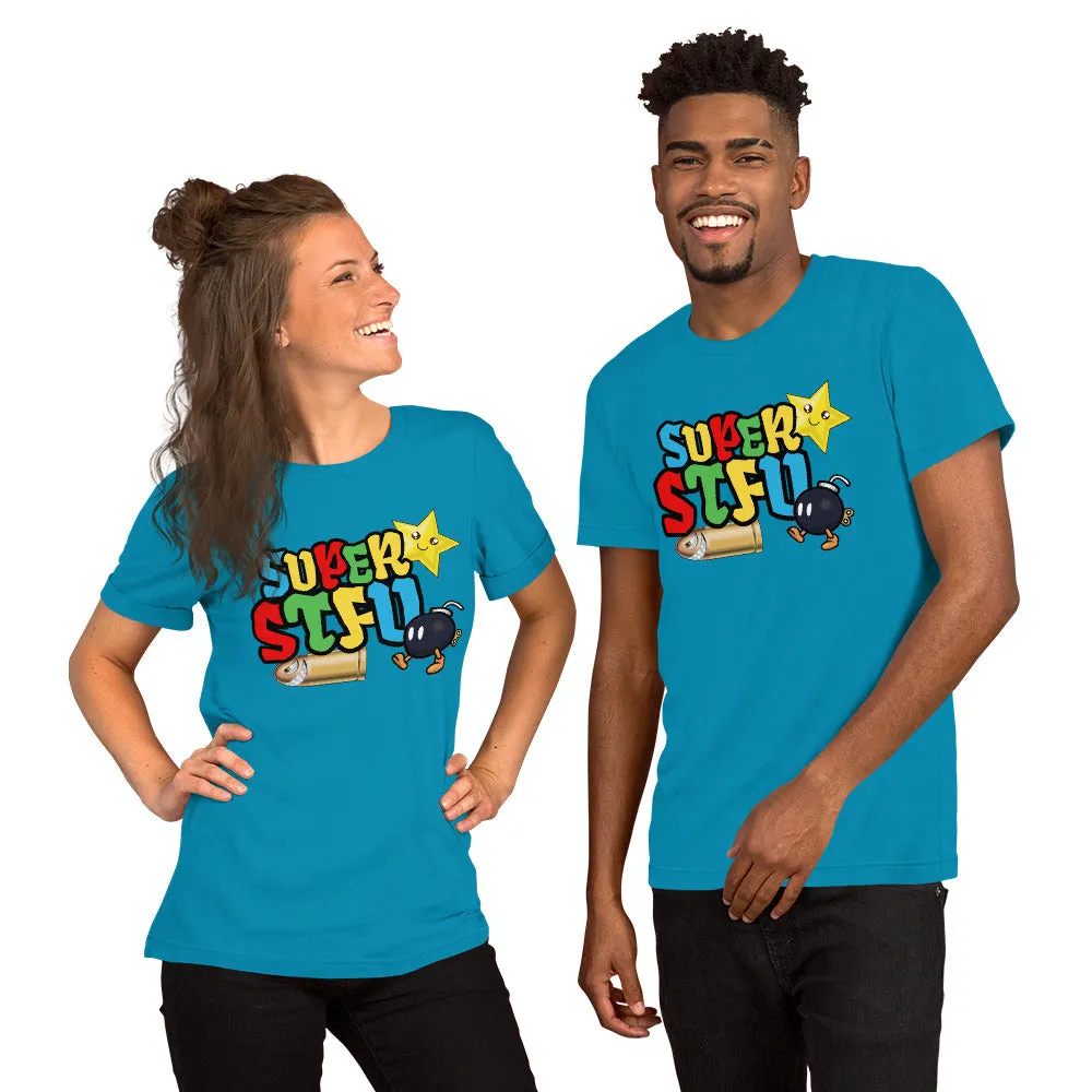 Super STFU Short-Sleeve Unisex T-Shirt - Bullet Bomb Star
