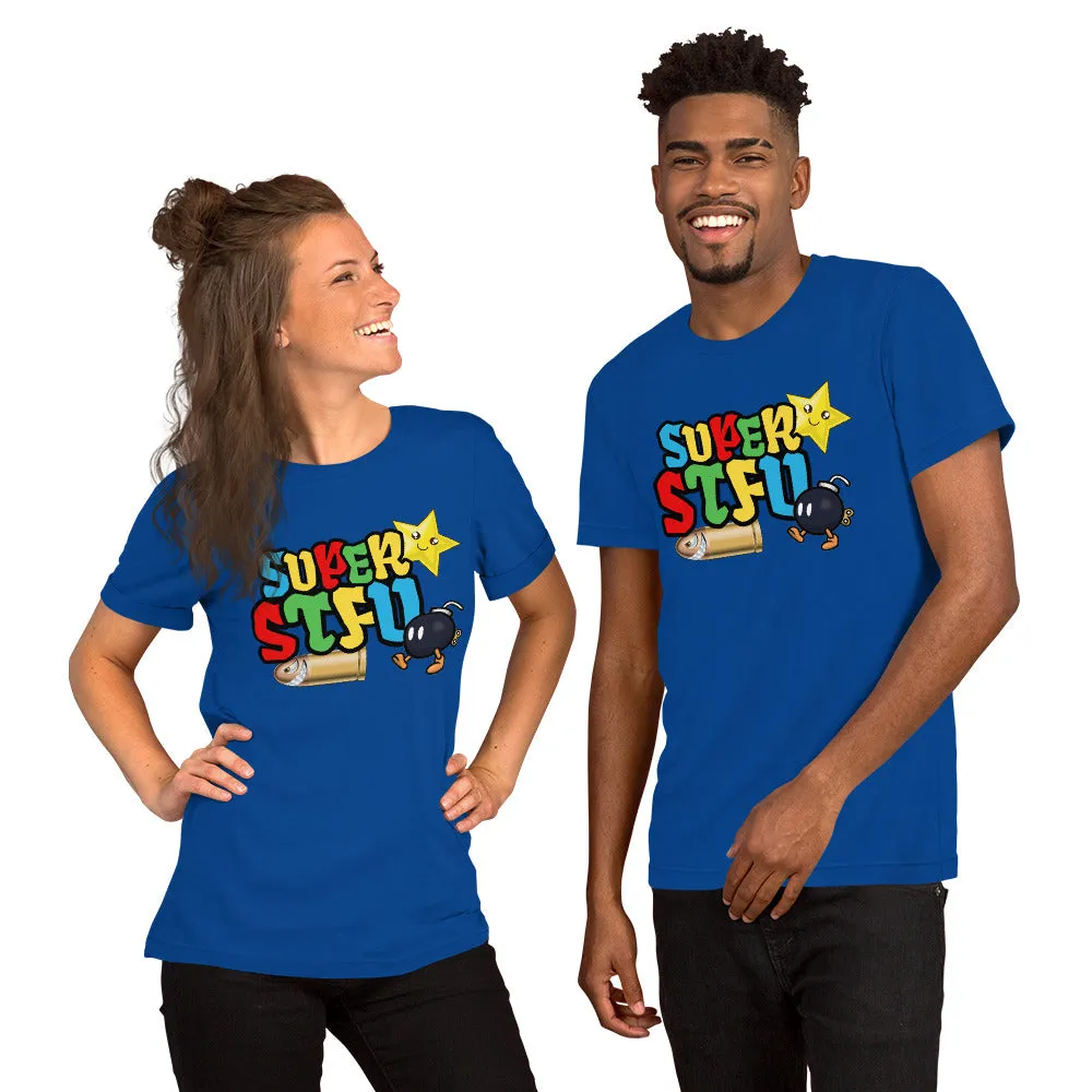Super STFU Short-Sleeve Unisex T-Shirt - Bullet Bomb Star