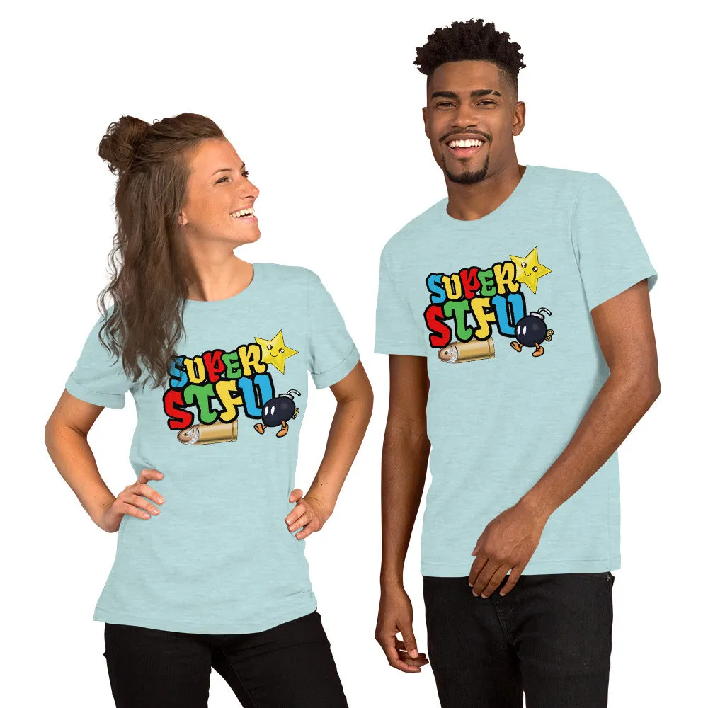 Super STFU Short-Sleeve Unisex T-Shirt - Bullet Bomb Star