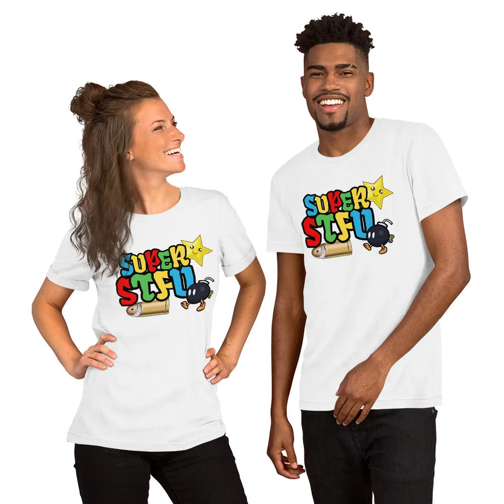 Super STFU Short-Sleeve Unisex T-Shirt - Bullet Bomb Star