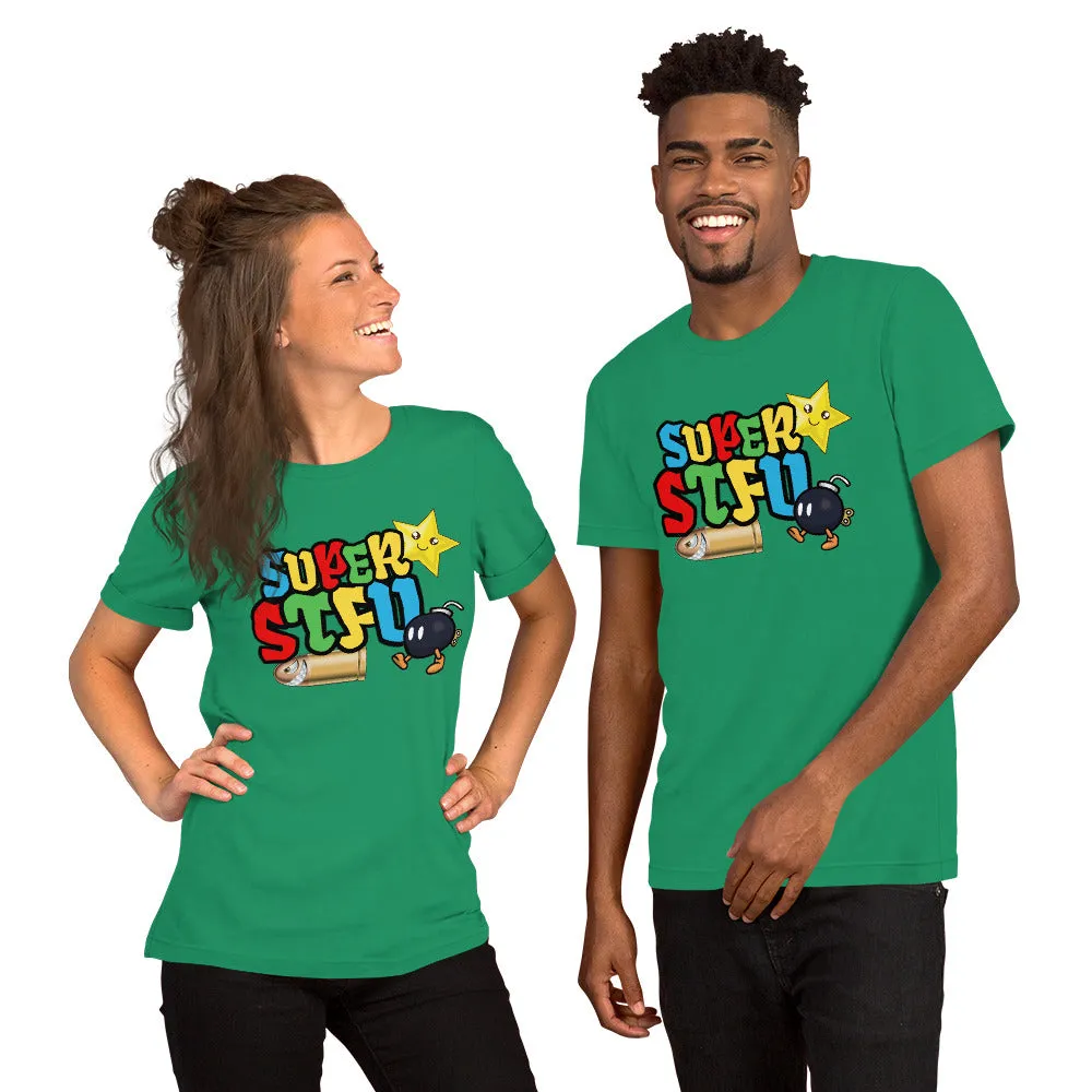 Super STFU Short-Sleeve Unisex T-Shirt - Bullet Bomb Star