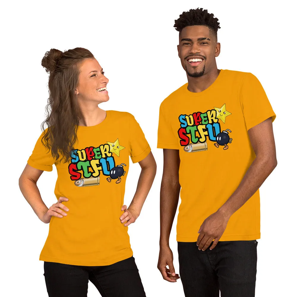 Super STFU Short-Sleeve Unisex T-Shirt - Bullet Bomb Star