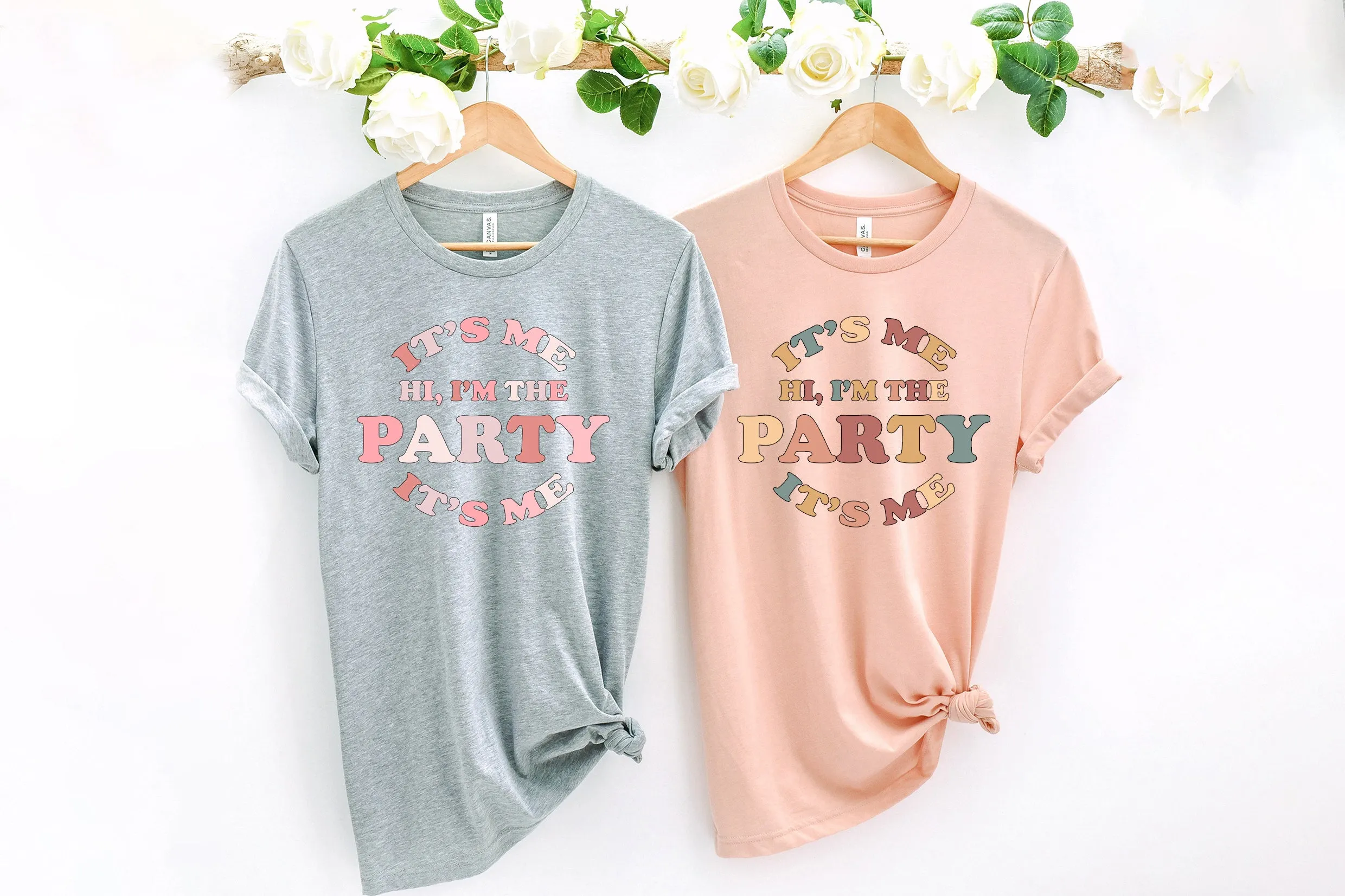 Swift Style Hi I'm The Party Hen Party TShirts - Matching Girls Weekend Outfits