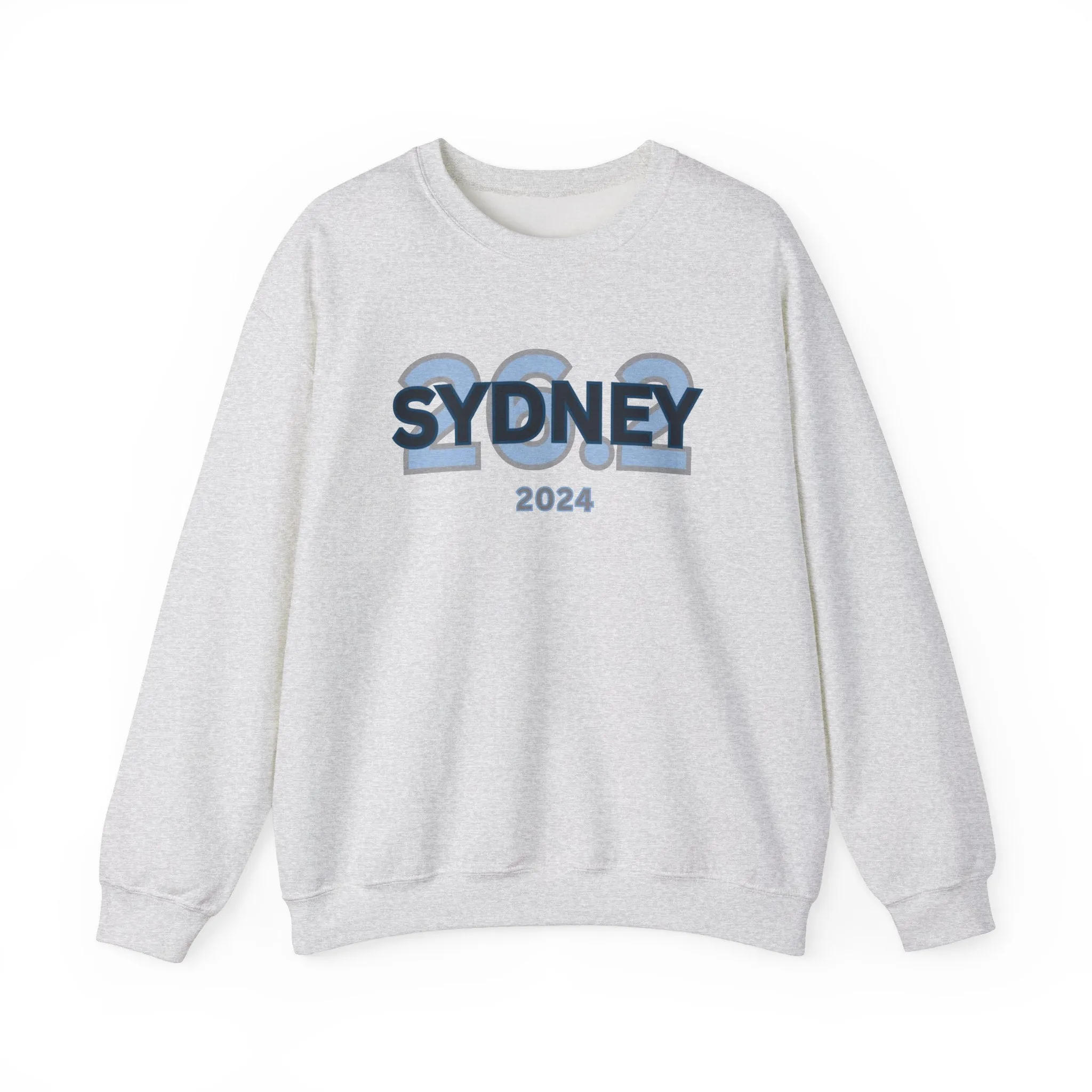 Sydney 26.2, Unisex Heavy Blend™ Crewneck Sweatshirt, Marathon Sweatshirt, Sydney Runners