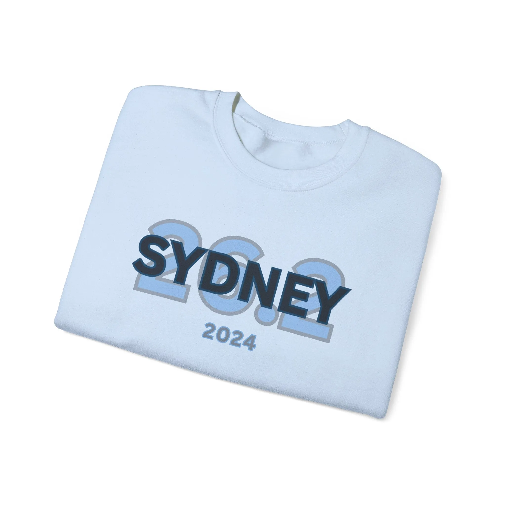 Sydney 26.2, Unisex Heavy Blend™ Crewneck Sweatshirt, Marathon Sweatshirt, Sydney Runners