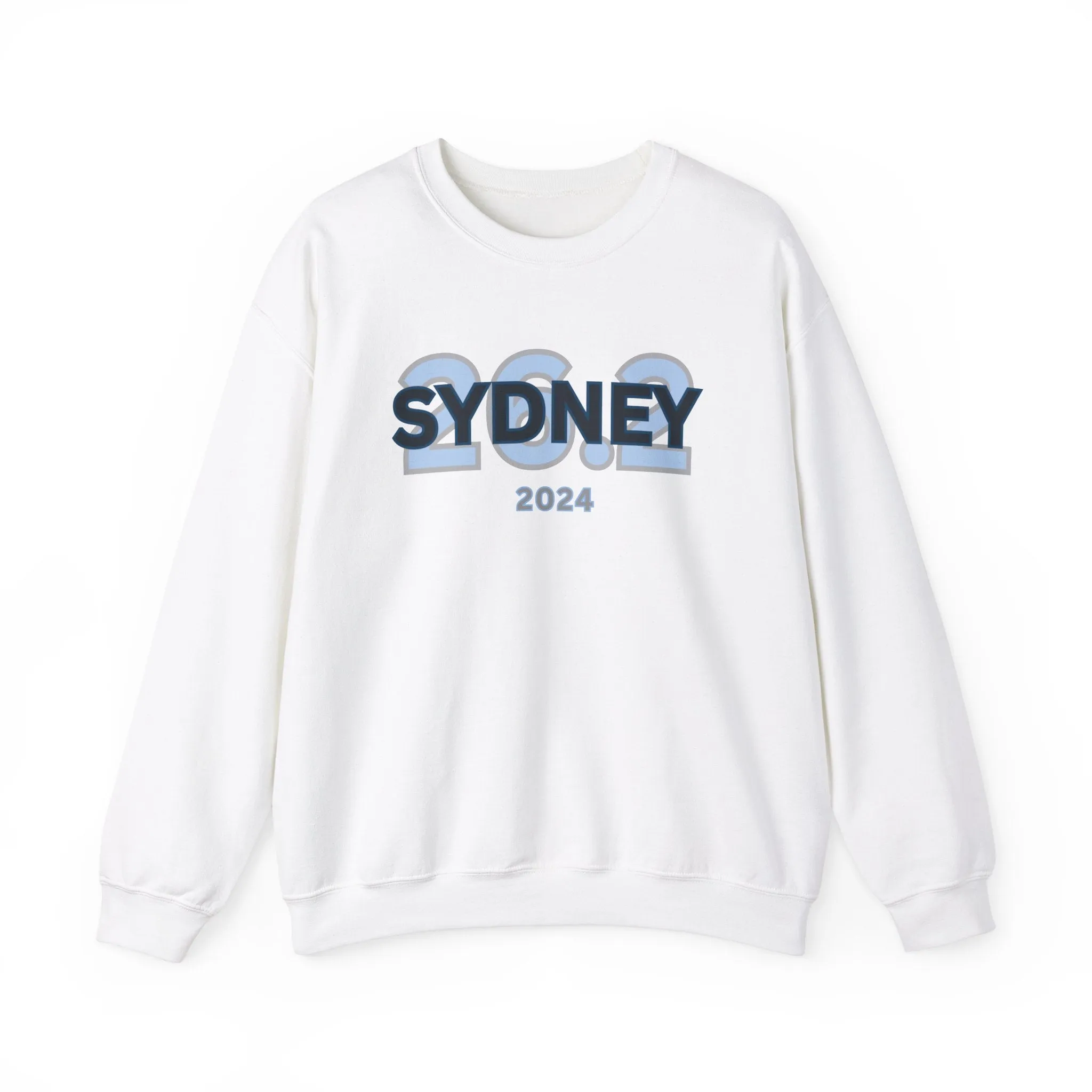 Sydney 26.2, Unisex Heavy Blend™ Crewneck Sweatshirt, Marathon Sweatshirt, Sydney Runners