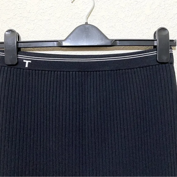 T Alexander Wang Ribbed Stretch Mini Skirt