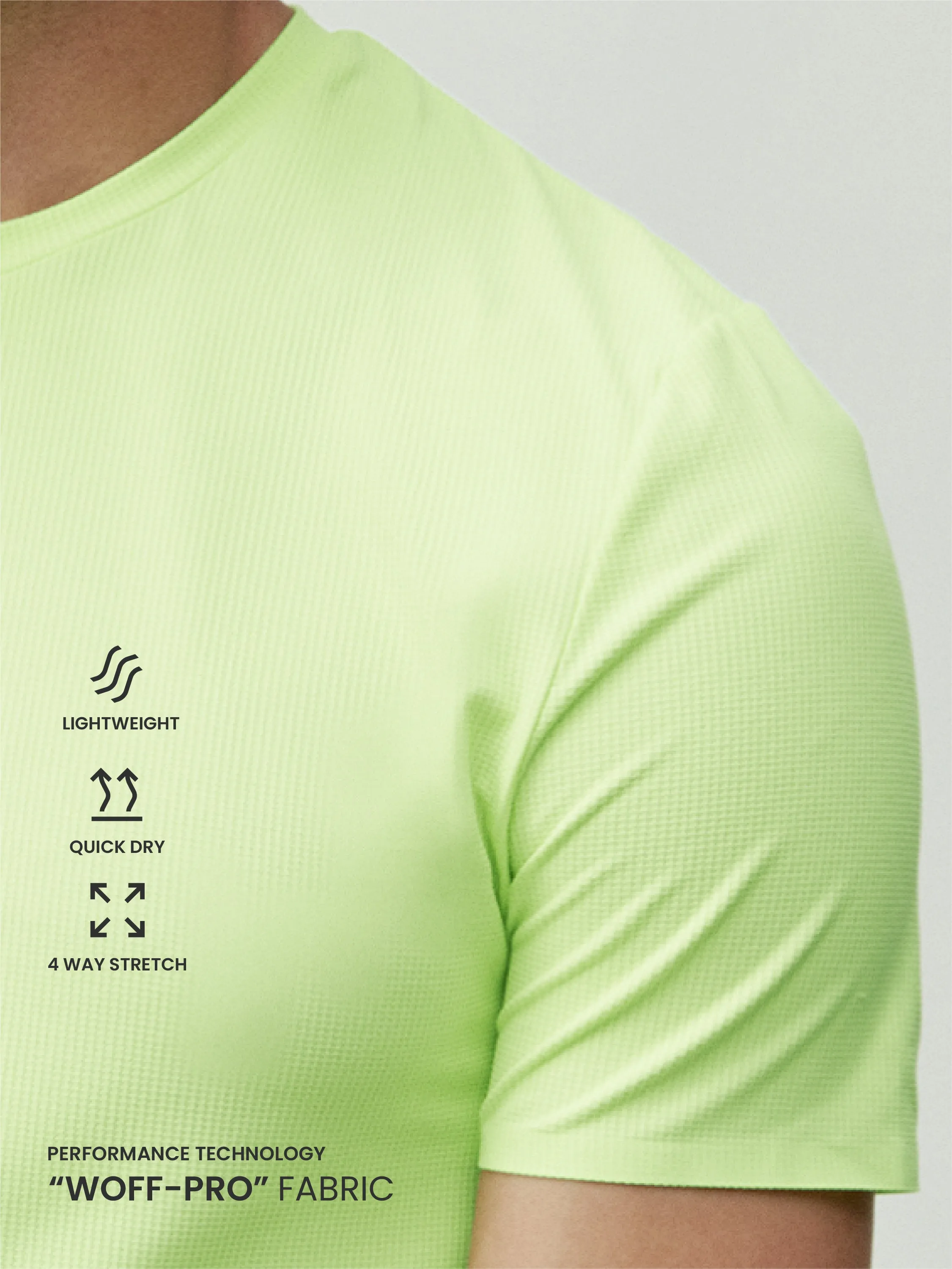 T-Shirt Nadym Lime Bright