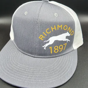 Ted Lasso AFC Richmond Flat Bill Snapback Hat, Richmond Greyhounds Hat, Ted Lasso Flat Bill Snapback Hat