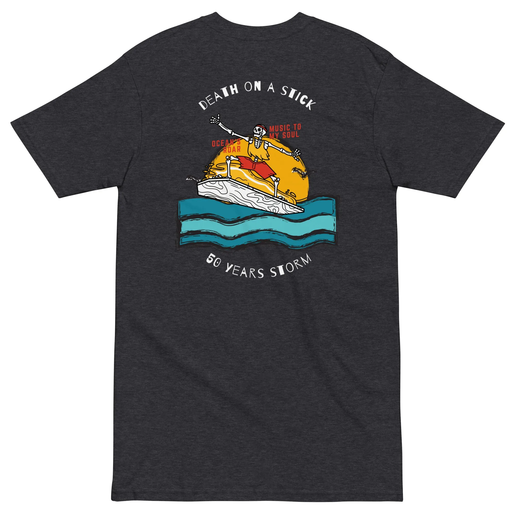 the 50 Years Storm Men’s premium heavyweight tee