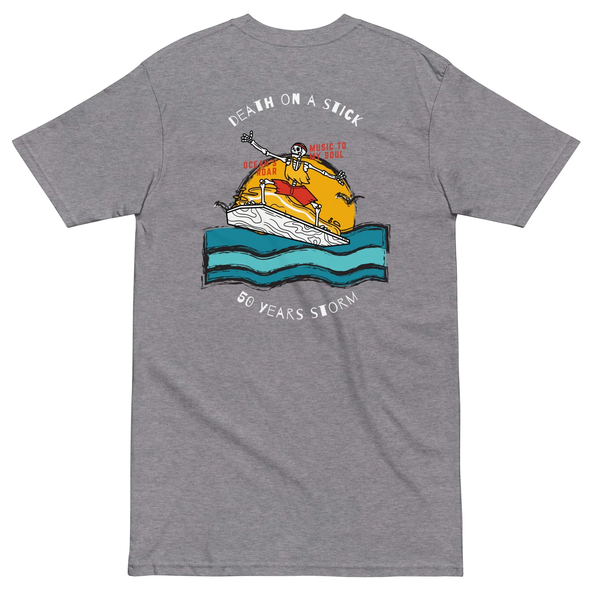 the 50 Years Storm Men’s premium heavyweight tee