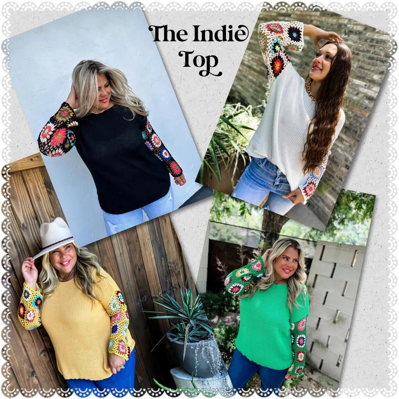 The Indie Crochet Top