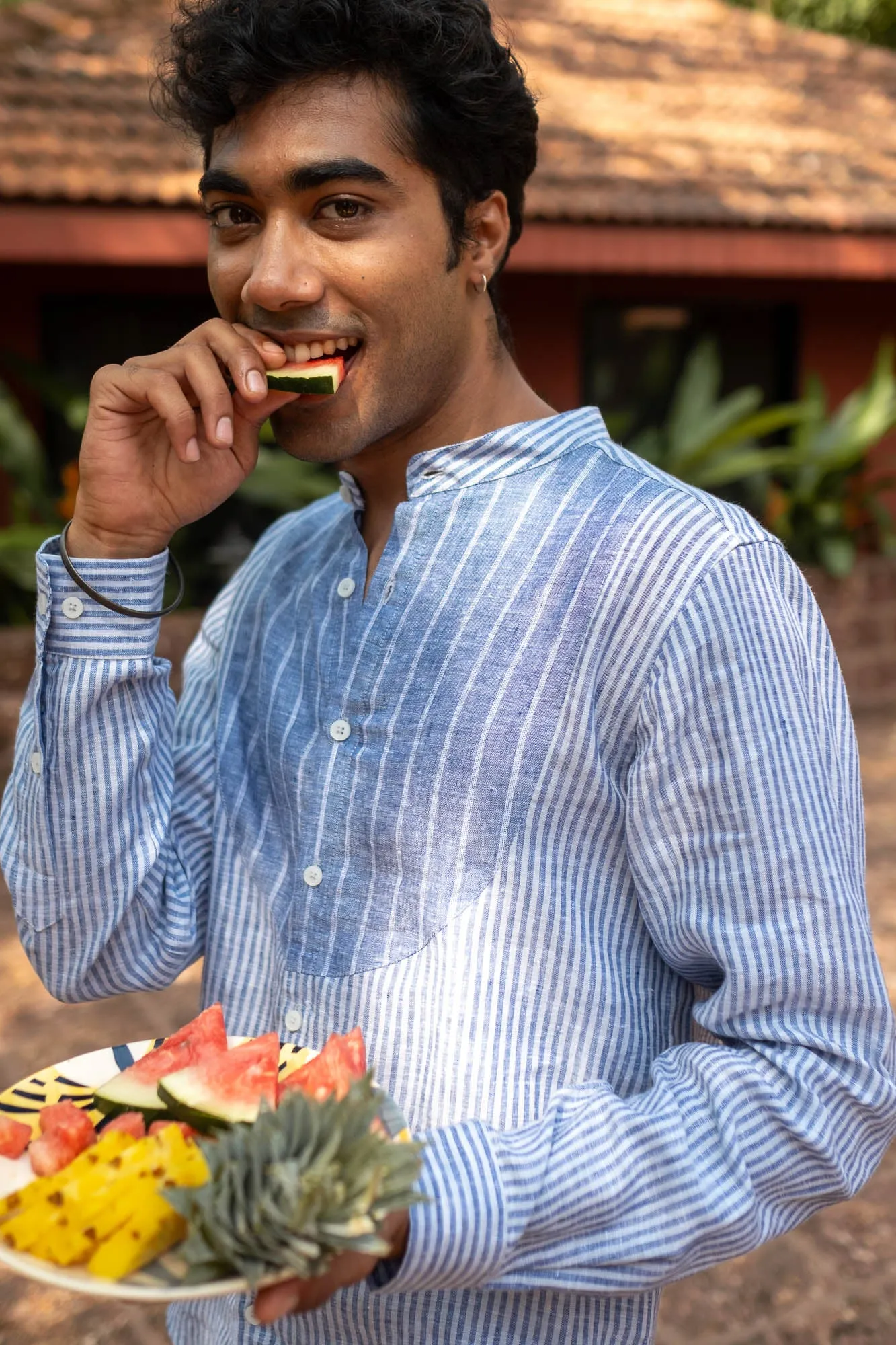 The Linen Yoke Shirt