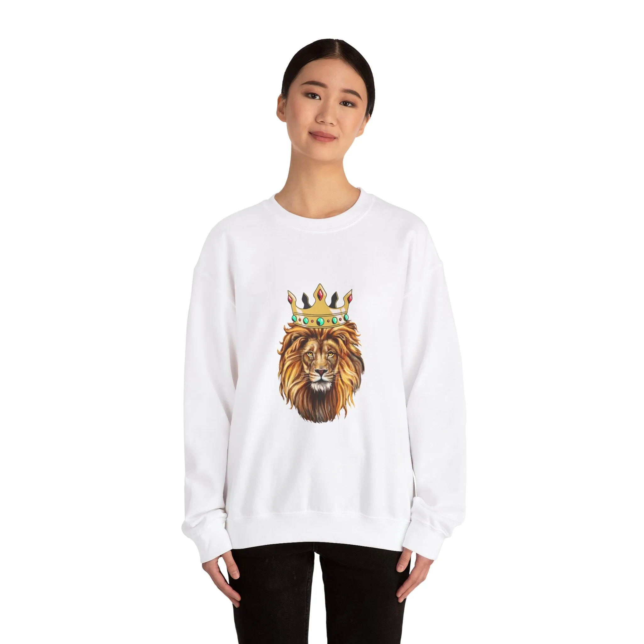 The Royal Lion Unisex Heavy Blend™ Crewneck Sweatshirt