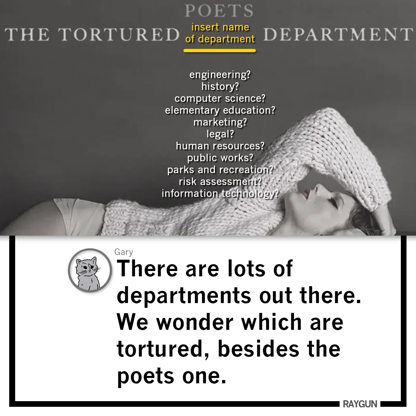 The Tortured Educators Dept
