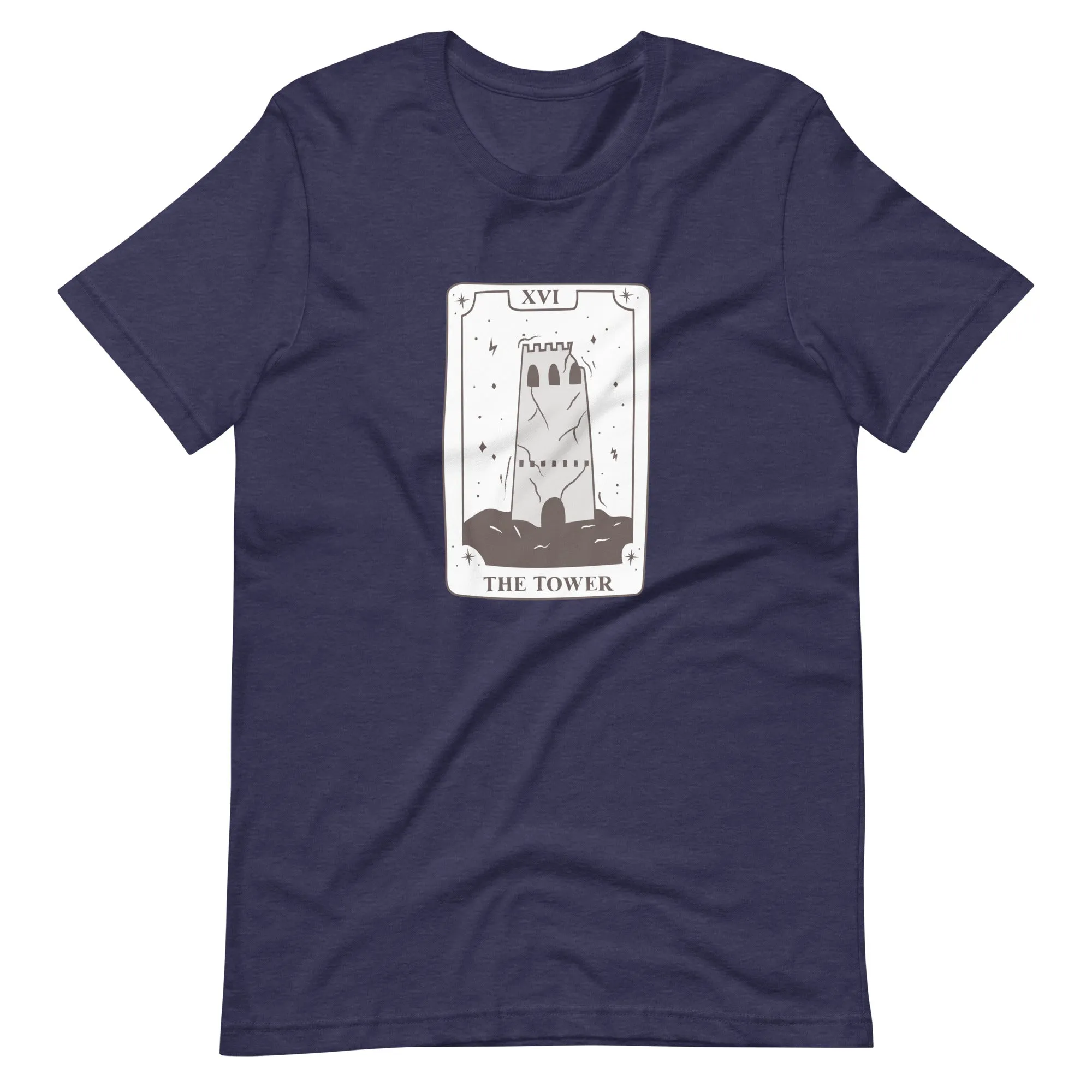 The Tower Tarot Card Unisex T-shirt