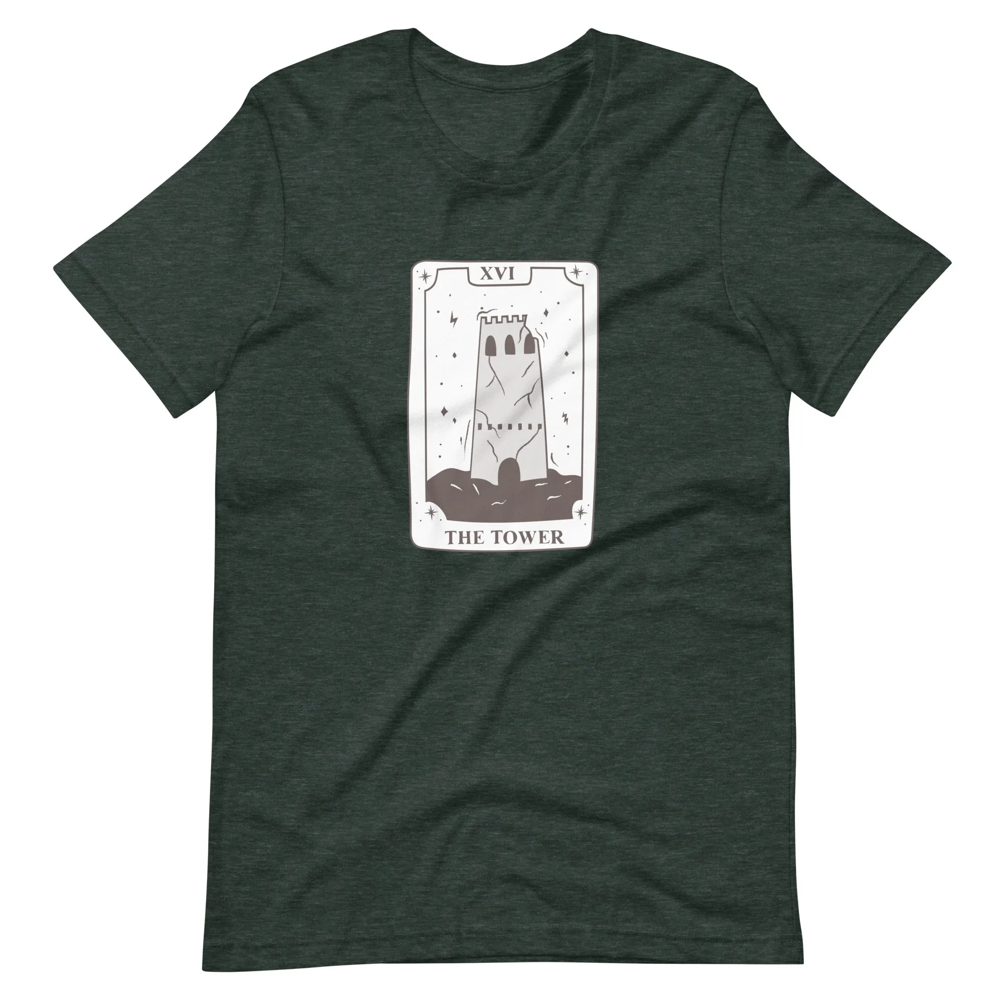 The Tower Tarot Card Unisex T-shirt