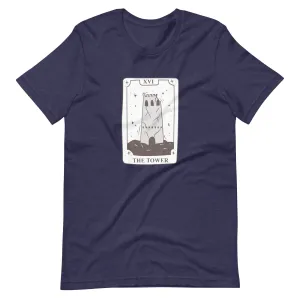 The Tower Tarot Card Unisex T-shirt