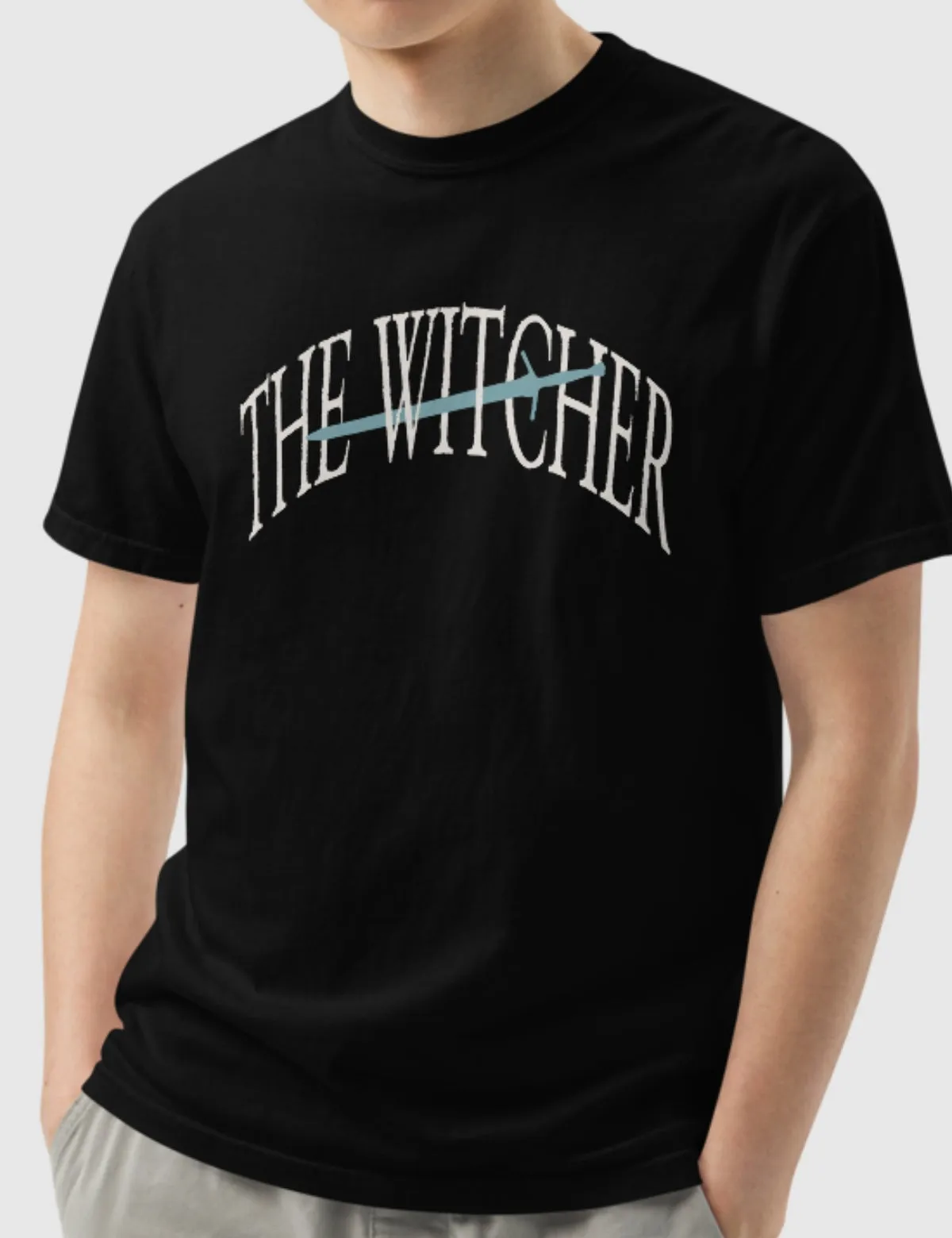 The Witcher Evil Is Evil T-Shirt [Black]