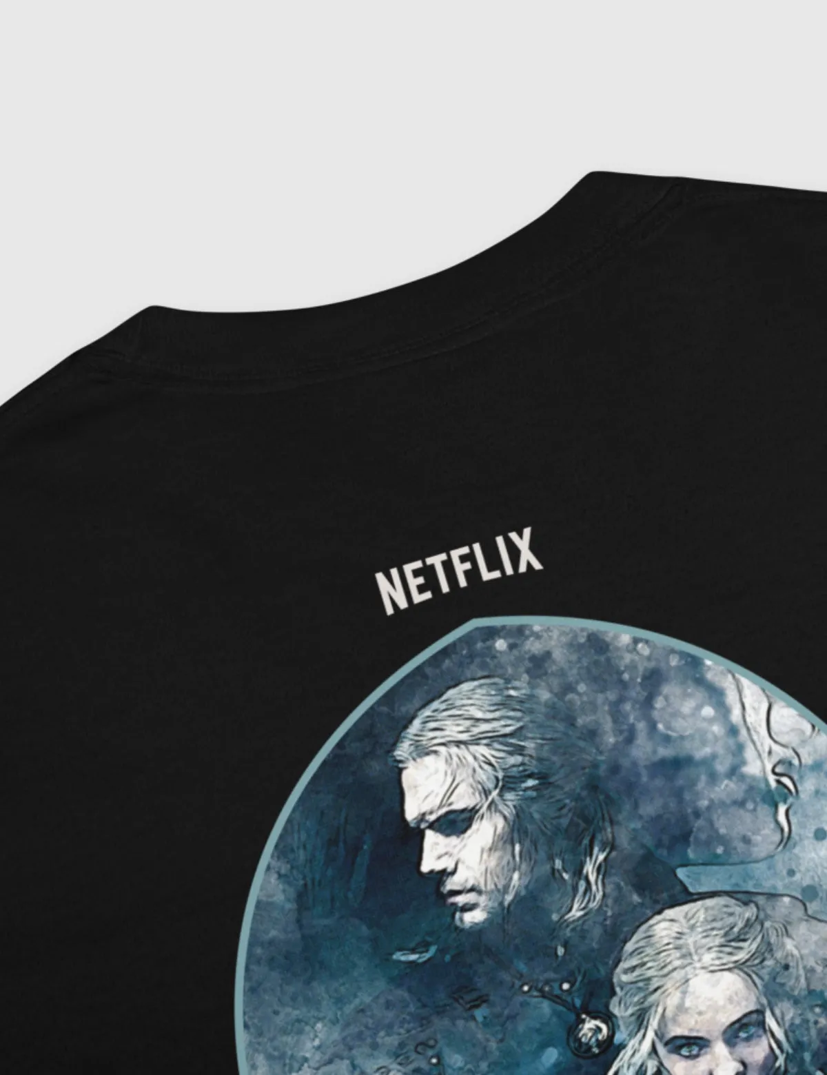 The Witcher Evil Is Evil T-Shirt [Black]