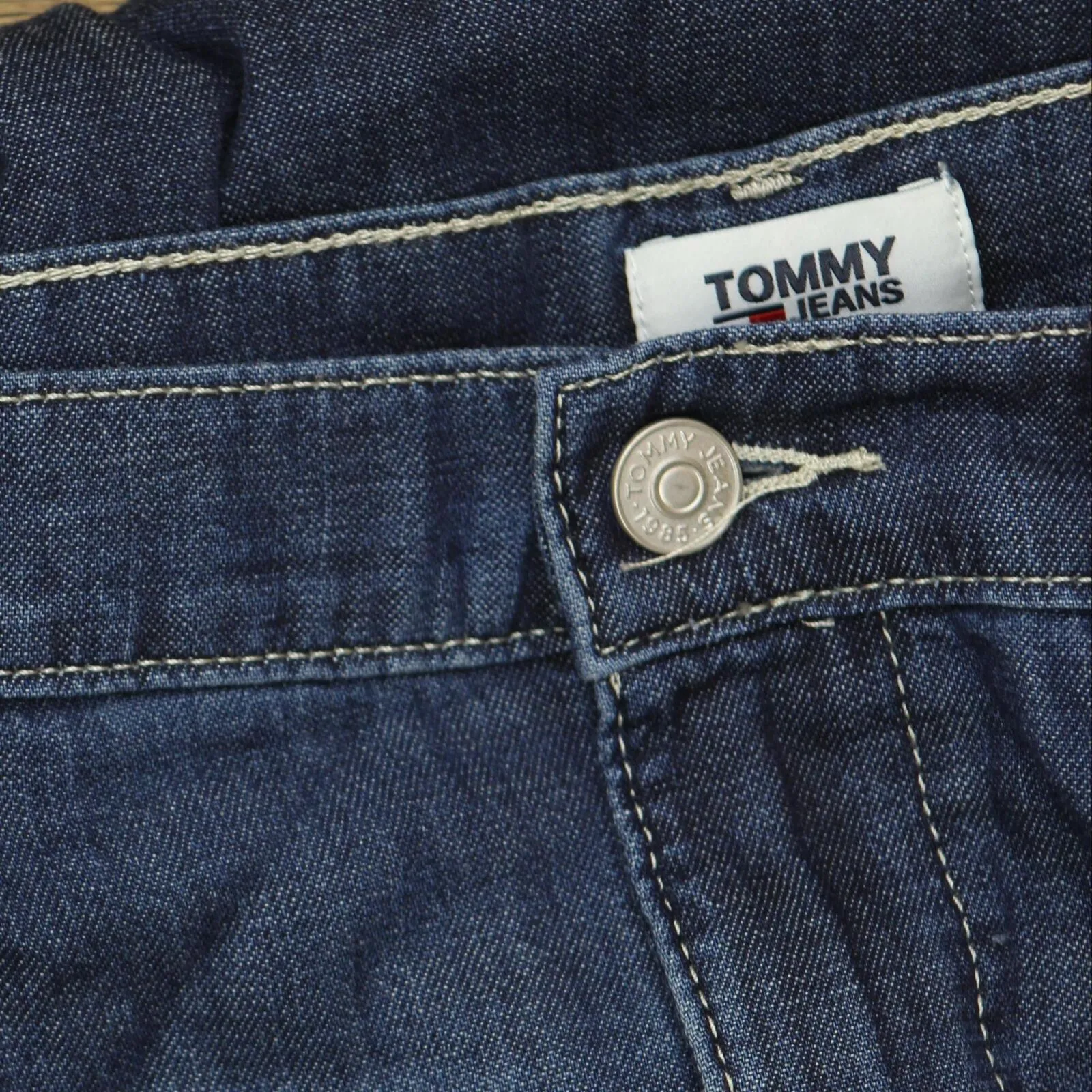Tommy Jeans Women's Cotton Carpenter Jeans T2IK2ECH Boundary Blue 31