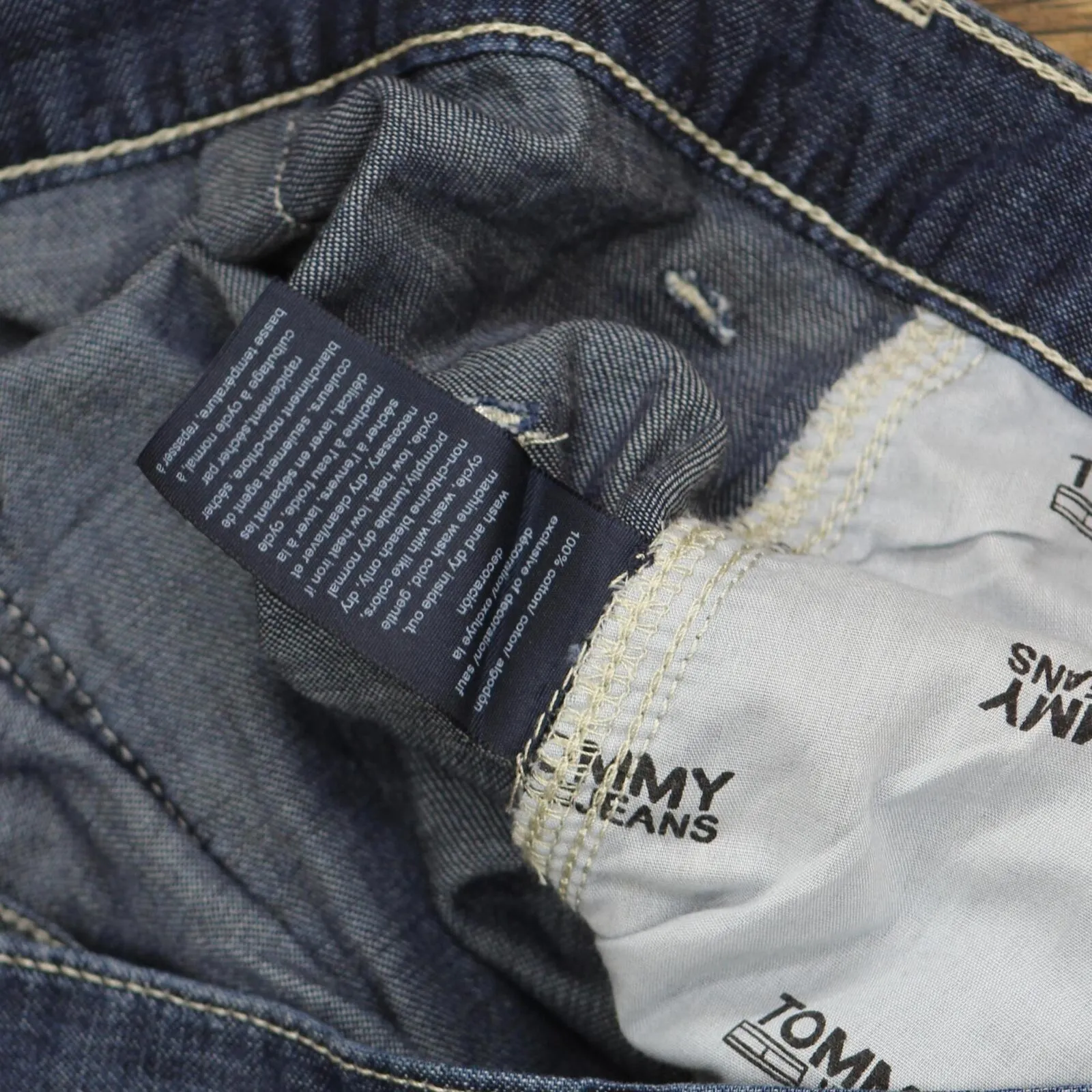 Tommy Jeans Women's Cotton Carpenter Jeans T2IK2ECH Boundary Blue 31