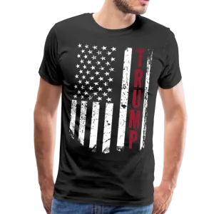 Trump American Flag Men's Premium T-Shirt