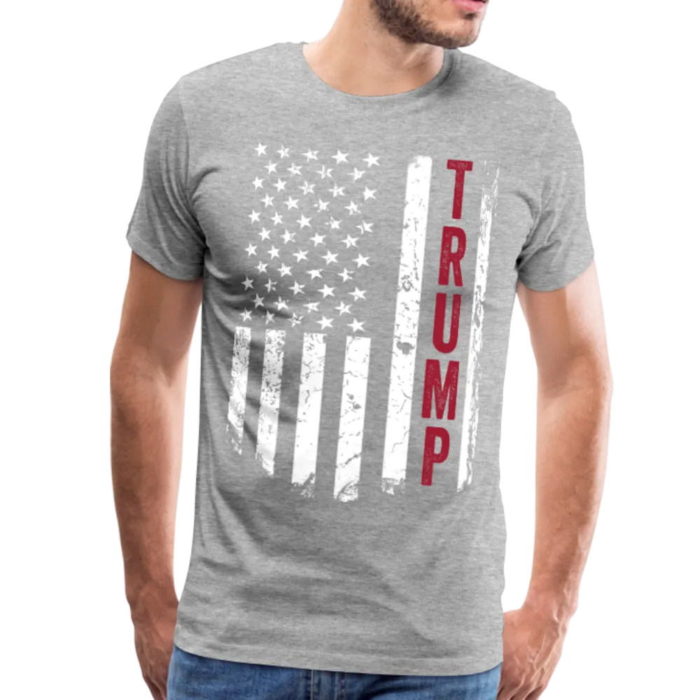 Trump American Flag Men's Premium T-Shirt