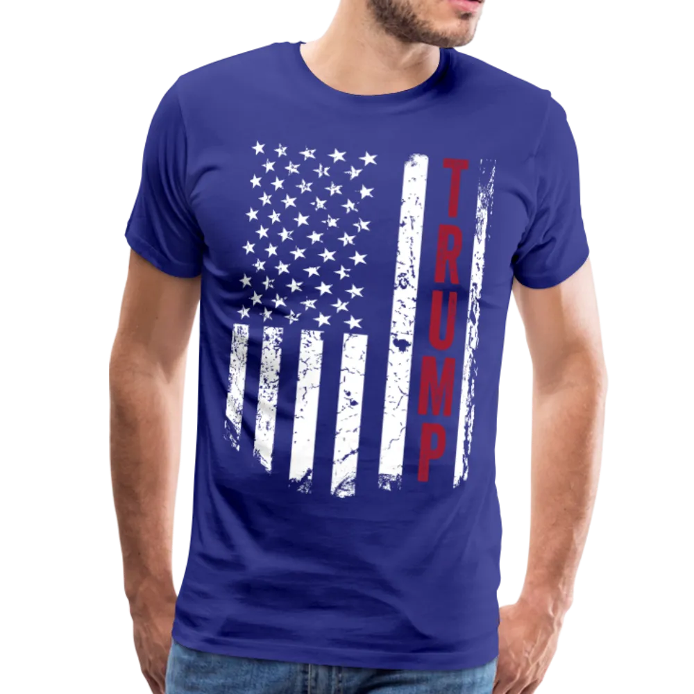 Trump American Flag Men's Premium T-Shirt